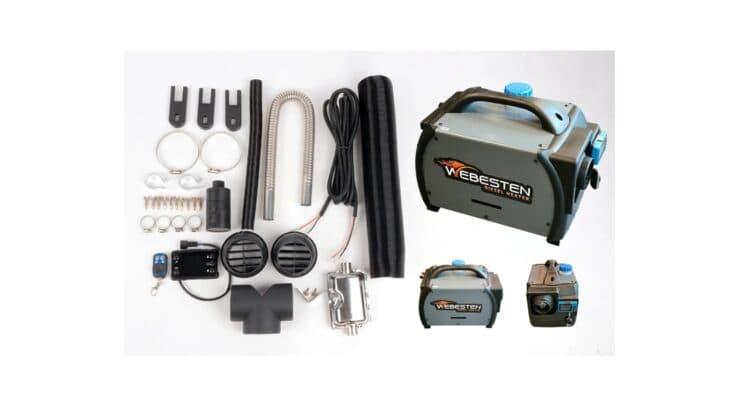 WEBESTEN ÇANTA TİPİ DİZEL ISITICI 12V 24V 220V