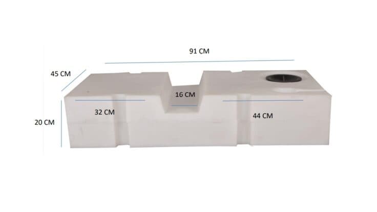 KARAVAN PİS SU DEPOSU 85 LT
